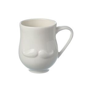 Jonathan Adler Mr. & Mrs. Muse Reversible Mug, White